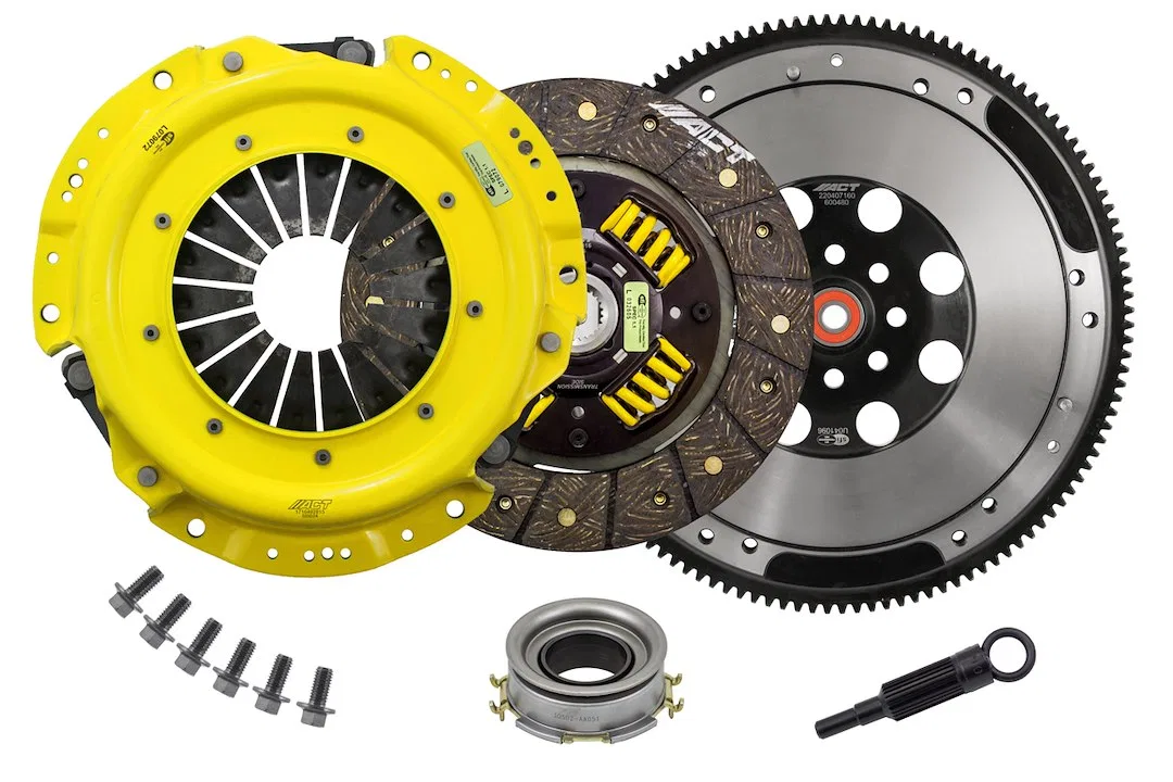 SB7-HDSS – ACT Clutch Set, 8.8 Inch Clutch Diameter 1 Inch x 24 Spline Input Shaft Diaphragm Steel Pressure Plate Sin...